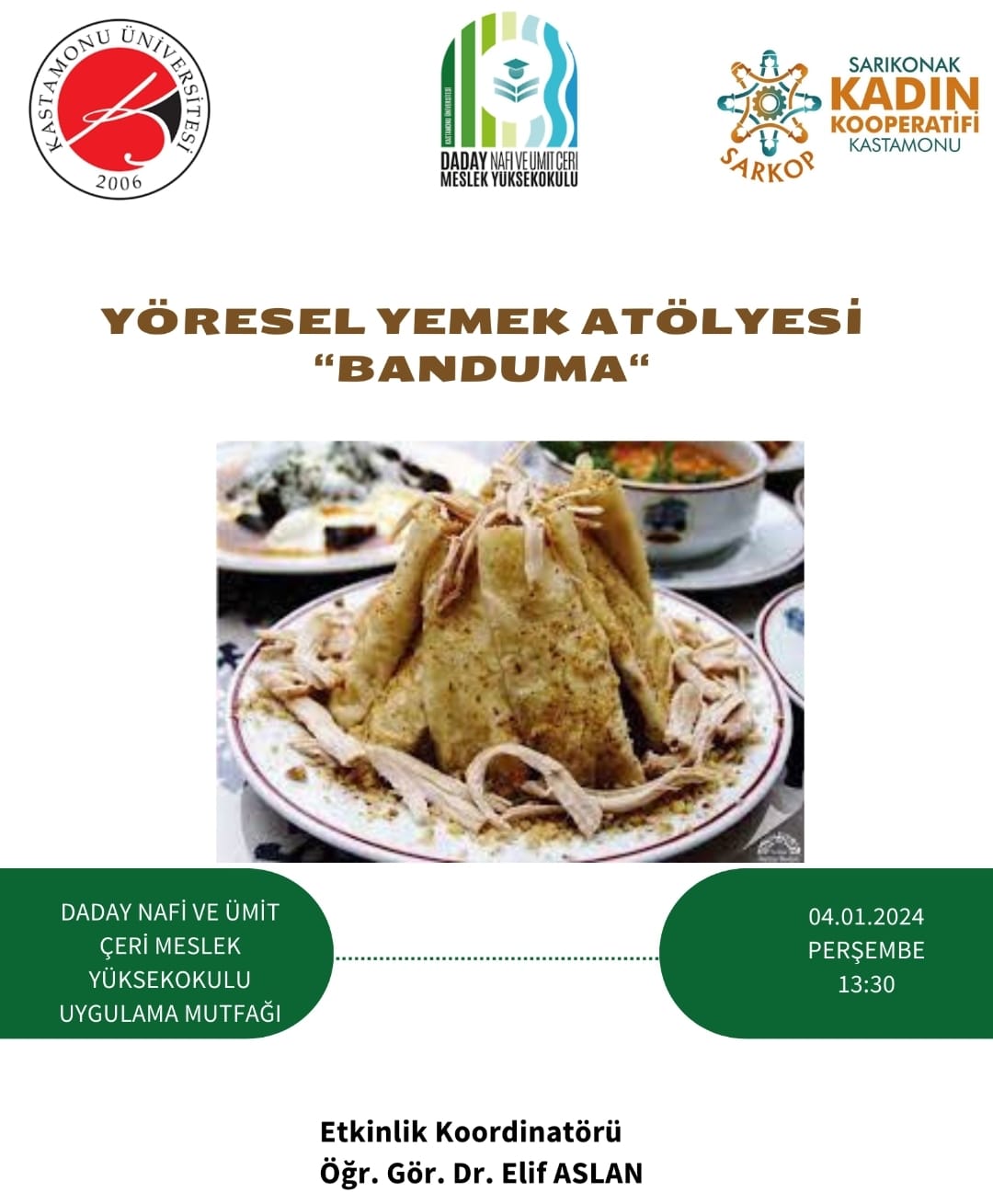 Yöresel Yemek Atölyesi